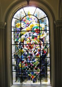 Stained Glass Art at RSC. Photo Caroline Banks