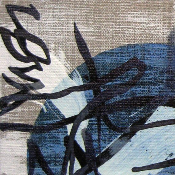 Shift painting by Caroline Banks