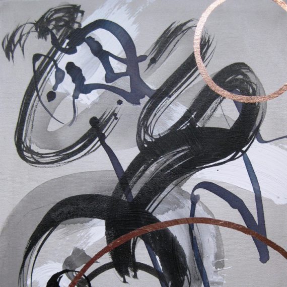 Shostakovitch IV painting by Caroline Banks