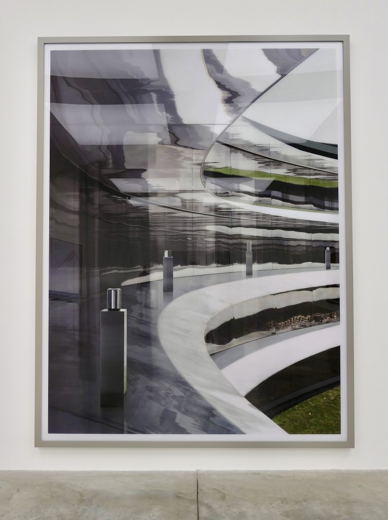 Andreas Gurkst at White Cube. Photo by Caroline Banks