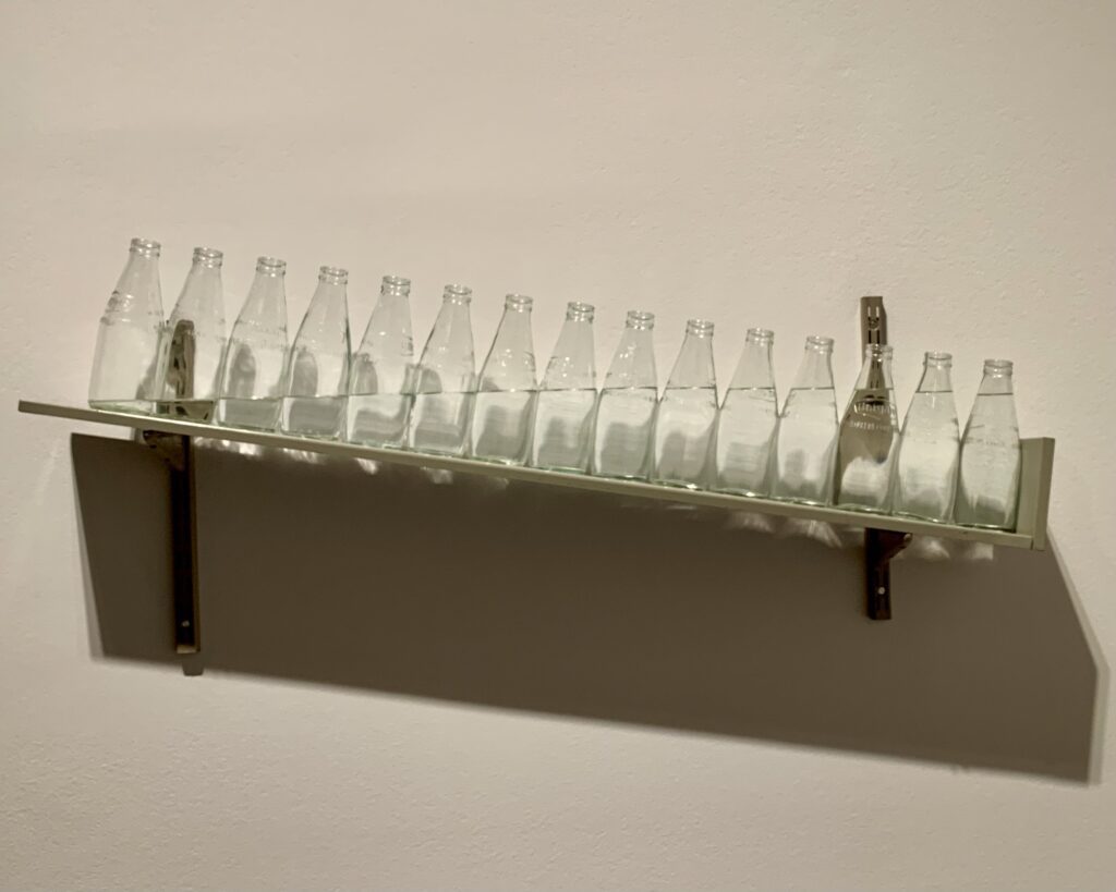 Michael Craig-Martin at the Royal Academy. Photo by Caroline Banks.