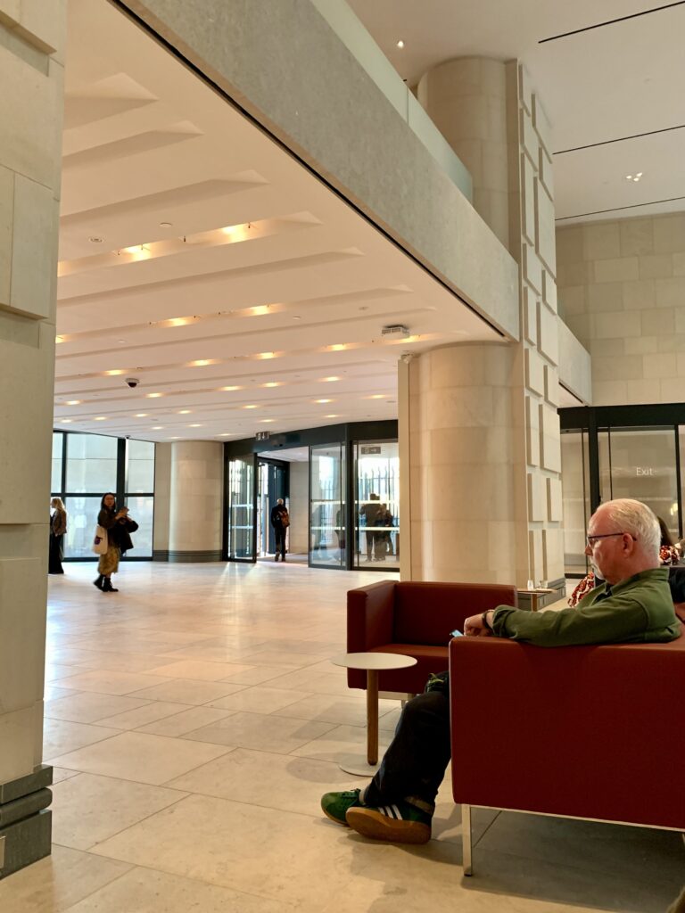 National Gallery Sainsbury Wing. Photo by Caroline Banks.