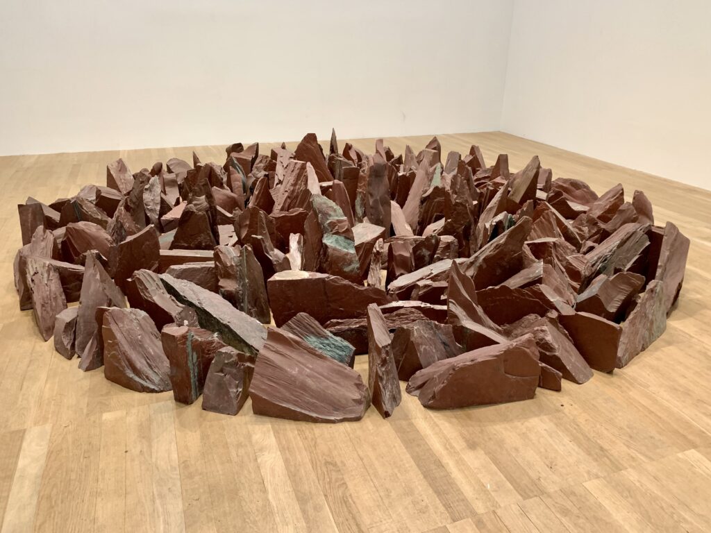 Artist's Room - Richard Long at Tate Modern. Photo by Caroline Banks.