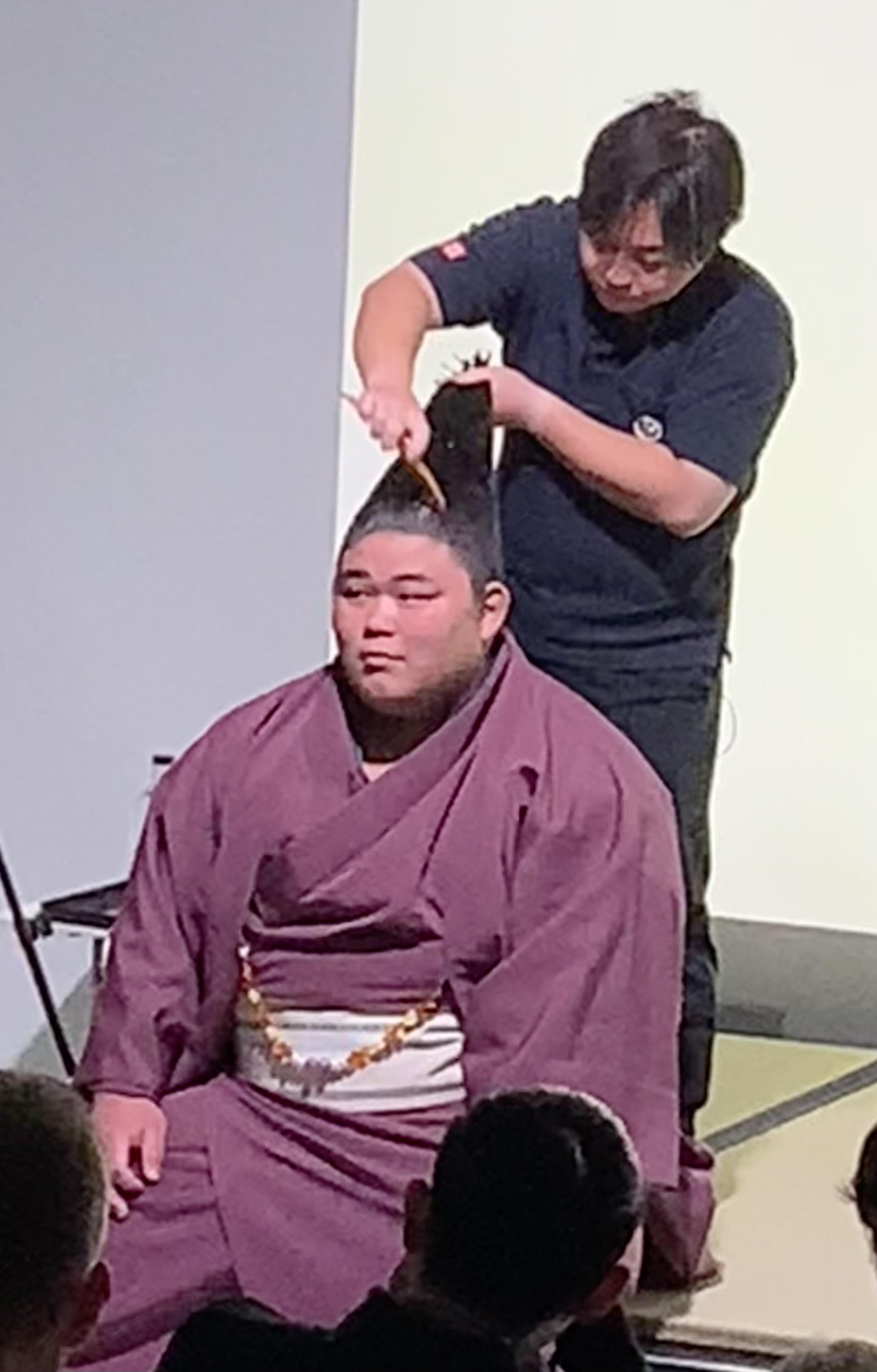 Tokoyama demonstration at Japan House. Photo by Caroline Banks.