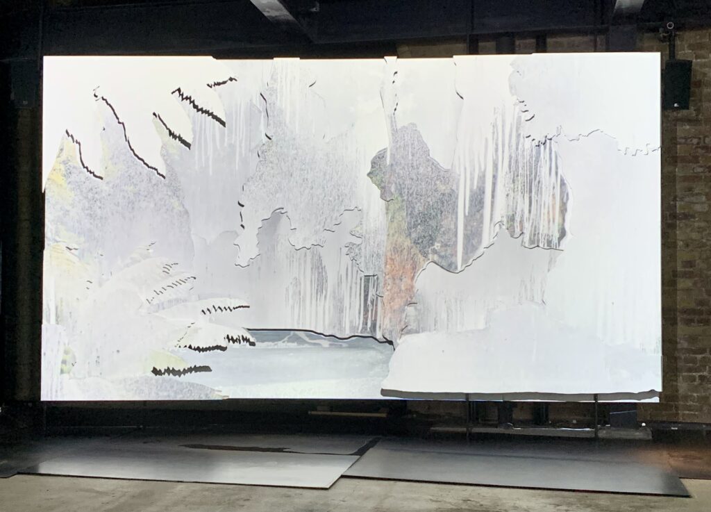 Noémie Goudal: The Story of Fixity. Artangel. Photo by Caroline Banks.