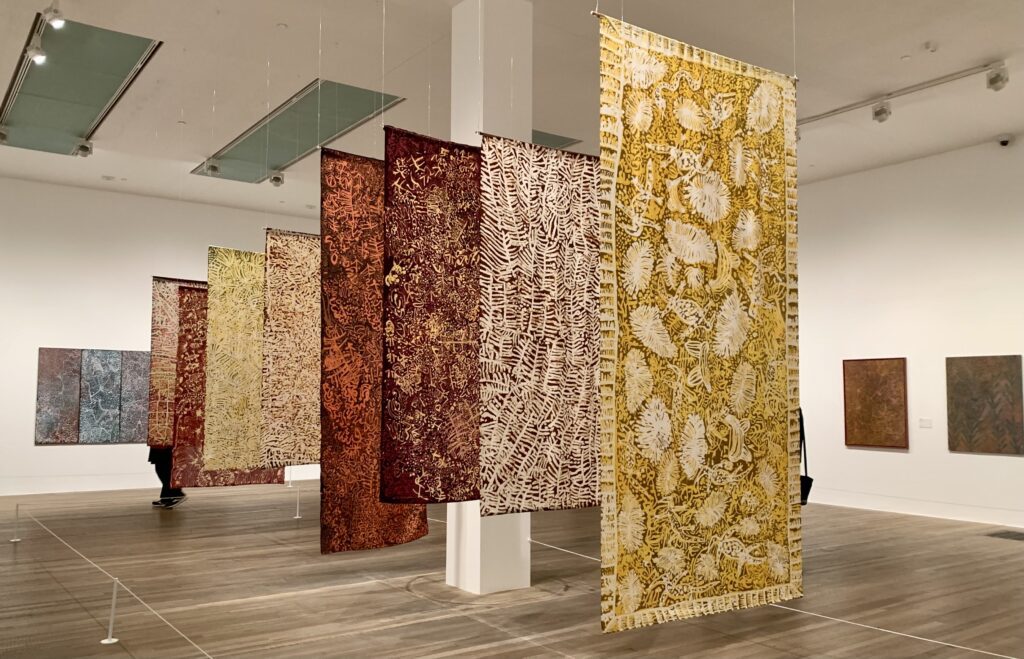 Emily Kam Kngwarray at Tate Modern. Photo by Caroline Banks.