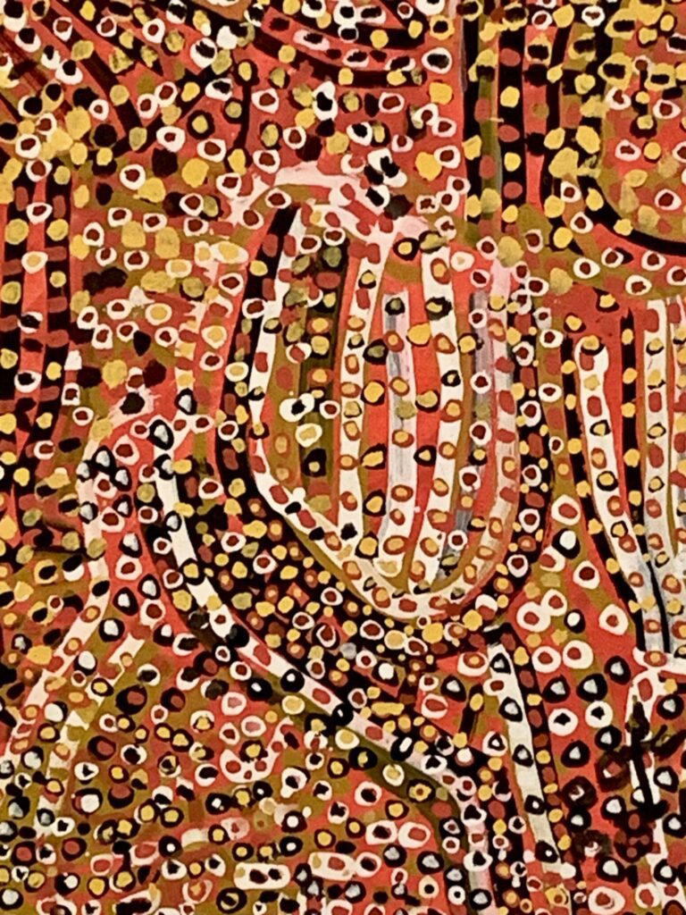 Emily Kam Kngwarray at Tate Modern. Photo by Caroline Banks.