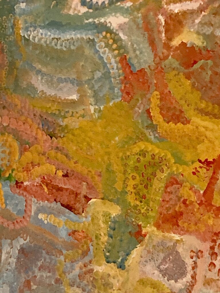 Emily Kam Kngwarray at Tate Modern. Photo by Caroline Banks.