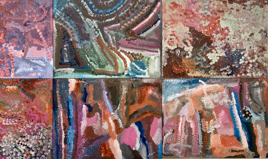 Emily Kam Kngwarray at Tate Modern. Photo by Caroline Banks.