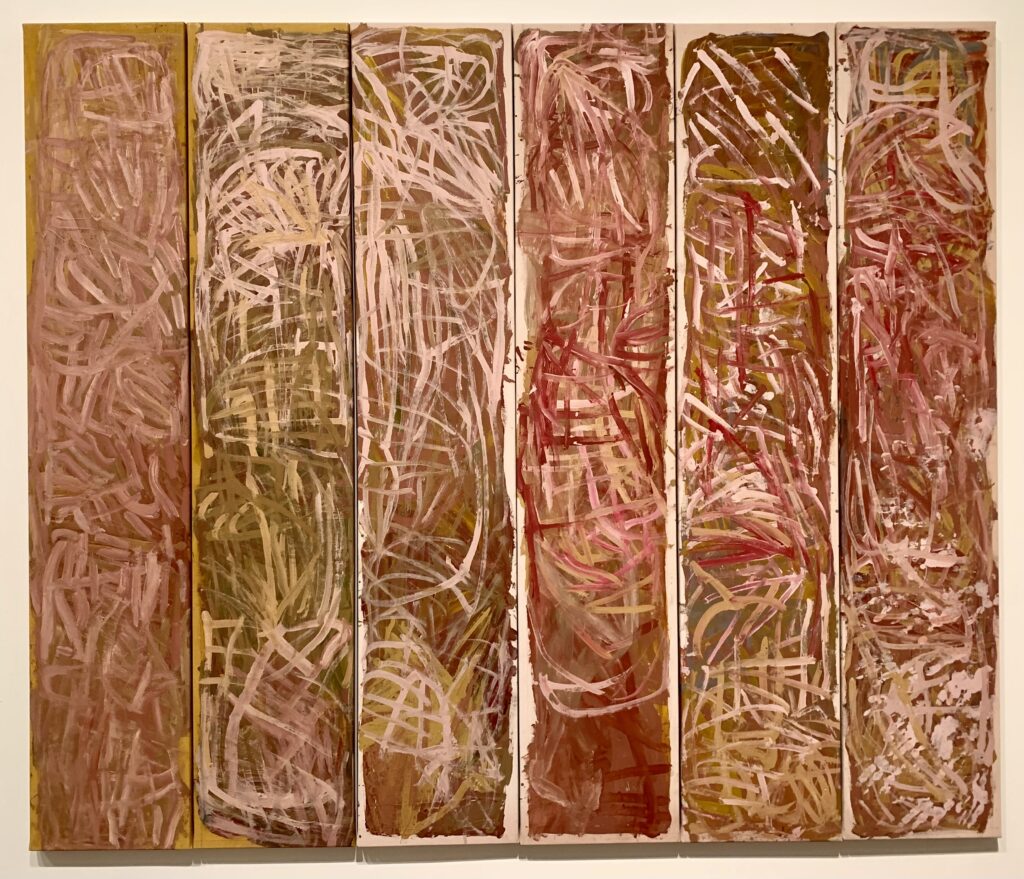 Emily Kam Kngwarray at Tate Modern. Photo by Caroline Banks.