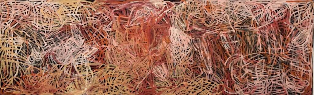 Emily Kam Kngwarray at Tate Modern. Photo by Caroline Banks.