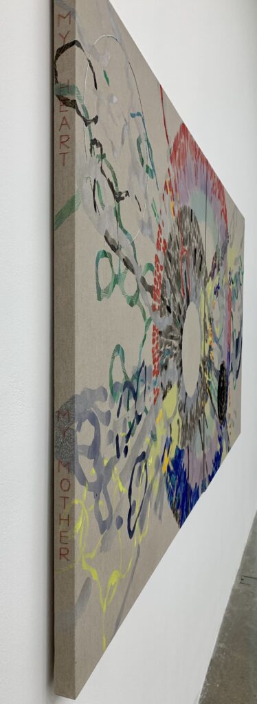 Jessica Rankin at White Cube Mason's Yard. Photo by Caroline Banks.