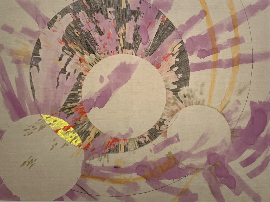 Jessica Rankin at White Cube Mason's Yard. Photo by Caroline Banks.