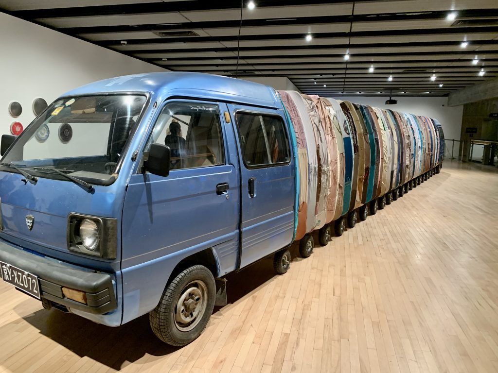 Yin Xiuzhen: Heart to Heart. Hayward Gallery. Photo by Caroline Banks.