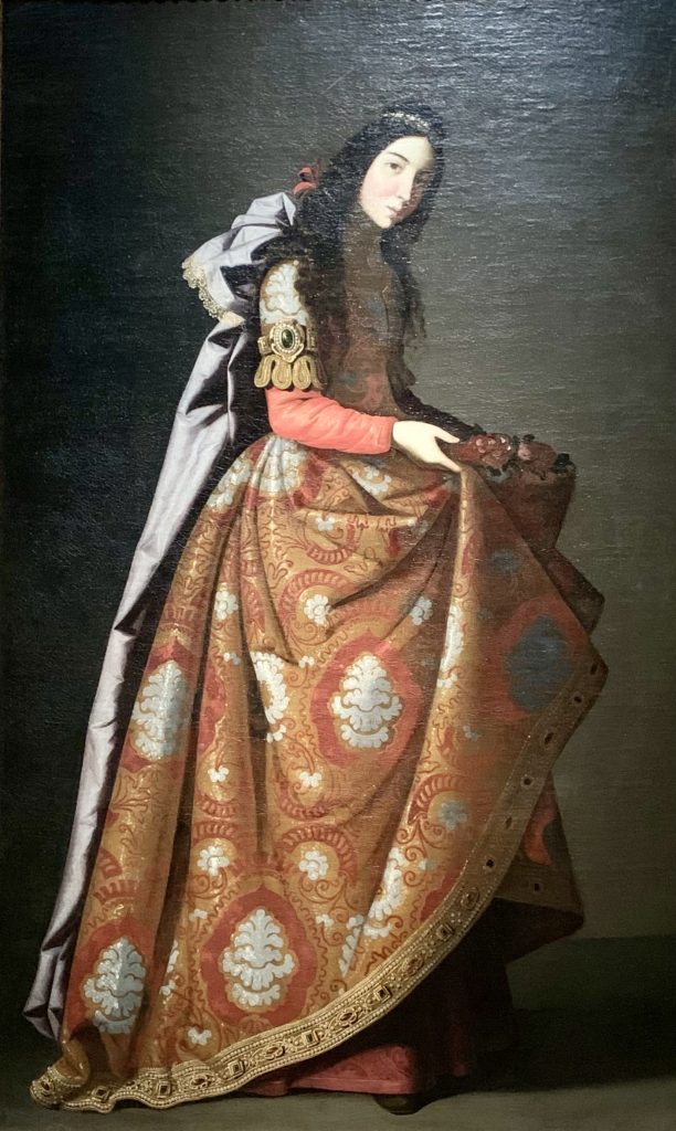 Zurbaran. National Gallery. Photo by Caroline Banks.