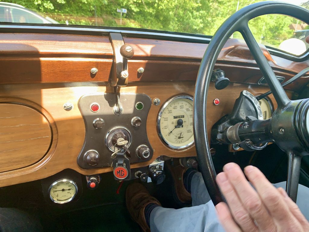 1949 Daimler car. Photo by Caroline Banks.