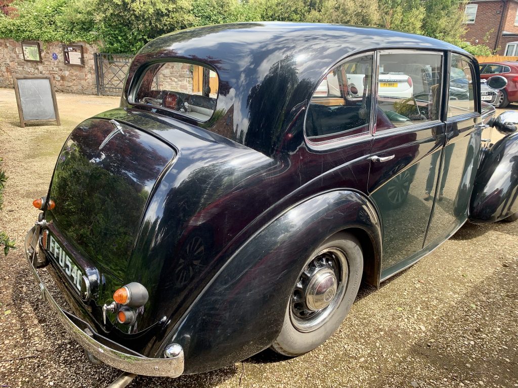 1949 Daimler car. Photo by Caroline Banks.