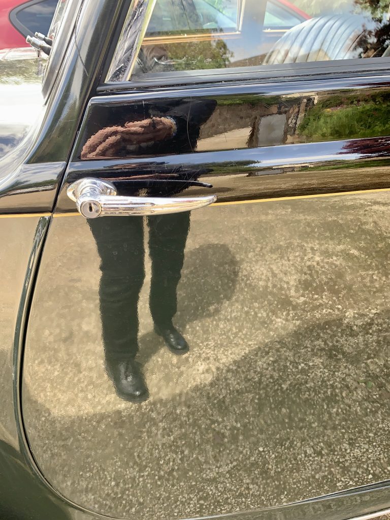 1949 Daimler car. Photo by Caroline Banks.