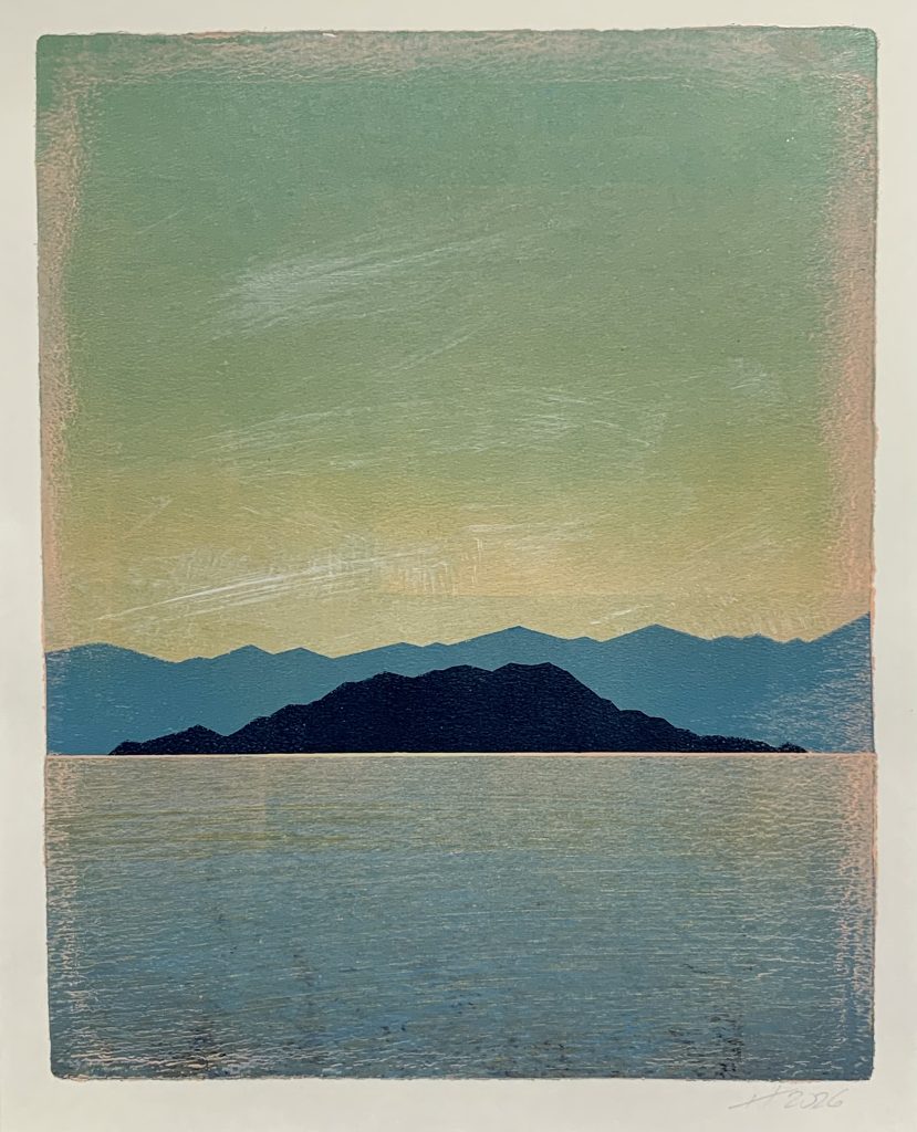 Hamish Macaulay at Eames Fine Art. Photo by Caroline Banks.
