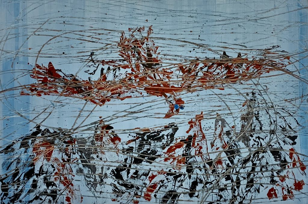Georg Baselitz at White Cube Bermondsey. Photo by Caroline Banks.